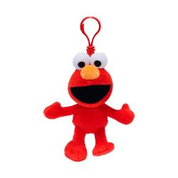 Jucarie de plus TY Beanie Babies - Sesame Street Elmo Clip 12 cm TY34033