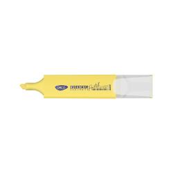 Eviden&539;iator Galben Pastel &ndash; V&acirc;rf Te&537;it 1&ndash;5 mm Pe Baz&259; de Ap&259; Sub&539;ire &537;i Delicat &ndash; Ideal pentru Noti&539;e Jurnal &537;i StudiiOrganizeaz&259;-&539;i noti&539;ele cu stil folosind eviden&539;iatorul galben pastel ideal pentru sublinieri subtile dar vizibile Cu un design modern &537;i o nuan&539;&259; luminoas&259; acest marker este potrivit pentru &537;coal&259; birou organizare personal&259; planificare sau 