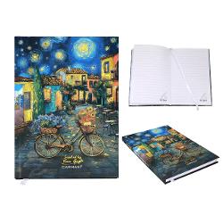Las&259;-te inspirat de frumuse&539;ea artei &537;i transform&259; fiecare idee &icirc;ntr-o mic&259; oper&259; de crea&539;ie cu bloc notes-ul Van Gogh Cu un design deosebit inspirat de universul artistic al celebrului pictor Vincent van Gogh acest bloc notes &icirc;mbin&259; elegan&539;a cu func&539;ionalitatea fiind perfect pentru noti&539;e g&acirc;nduri &537;i idei creativeCele 