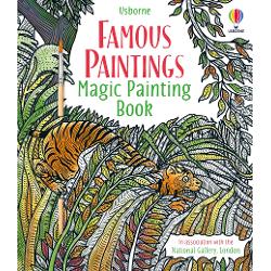 Fun educational and easy this latest addition to the best-selling series features 16 fabulous paintings by Vincent van Gogh Claude Monet and more Just brush water over the black-and-white outlines to make each picture burst magically into colour Published with Londons world-famous National Gallery- All new editions contain a quality bamboo-handled paintbrush- Ideal for entertainment on-the-go - on road trips holidays restaurants or rainy days- A cosy mindful 