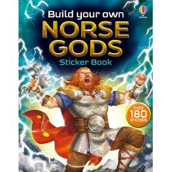 Build 11 of the most fearsome gods giants and monsters of Norse mythology in this epic sticker book - from thundering Thor and slippery Loki to ferocious Fenrir and far-seeing Freyja Find the right stickers to complete all the pictures then read the descriptions to learn more about these legendary heroes and villains