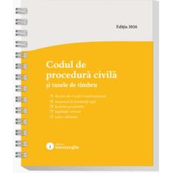 Lucrarea cuprinde textul actualizat al Codului de procedura civila precum si cate un extras din Legea nr 762012 de punere in aplicare din Legea nr 22013 si din Legea nr 471992 solutionarea exceptiei de neconstitutionalitate ridicate in fata instantelor judecatoresti sau de arbitraj comercial Pe langa acestea a fost inclusa si O U G nr 802013 privind taxele judiciare de timbruIn Codul de procedura civila si taxele de timbru la finalul articolelor din cod sunt 