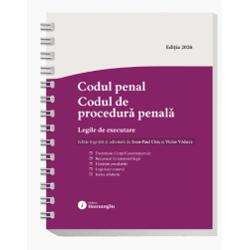 Alaturi de cele doua coduri penale cartea Codul penal Codul de procedura penala Legile de executare cuprinde si legile de executare a pedepselor masurilor privative si masurilor neprivative de libertate &ndash; Legea nr 2532013 si Legea nr 2542013La fel ca toate lucrarile din seria de legislatie a Editurii Hamangiu Codul penal Codul de procedura penala Legile de executare prezinta pe langa forma consolidata a actelor normative deciziile Curtii Constitutionale prin care 