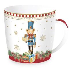 Bucur&259;-te de magia s&259;rb&259;torilor de iarn&259; cu cana din por&539;elan Easy Life colec&539;ia Christmas Teddy un accesoriu elegant &537;i plin de farmec inspirat de universul &icirc;ndr&259;gitei pove&537;ti Sp&259;rg&259;torul de nuciRealizat&259; din por&539;elan alb cana impresioneaz&259; prin designul festiv &537;i ilustra&539;iile cu ursule&539;i adorabili 