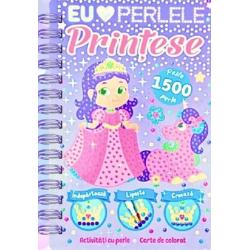 Printese20 pagini de colorat6 planse pentru activitati cu perleKit aplicare perlePeste 1500 perle