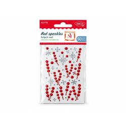 Adaug&259; un plus de str&259;lucire elegan&539;&259; &537;i originalitate proiectelor tale creative cu Accesorii craft &ndash; Sclipiri ro&537;ii DACO AD790 un set de 50 de accesorii decorative autoadezive din plastic cu modele str&259;lucitoare &537;i dimensiuni variate ideale pentru handmade scrapbooking felicit&259;ri &537;i decora&539;iuni personalizateAceste accesorii craft autoadezive se remarc&259; prin 