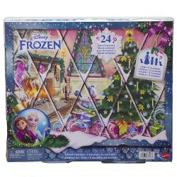 Calendarul de Advent Disney Frozen 2026 aduce magia sarbatorilor mai aproape de cei mici cu surprize inspirate din universul Frozen In spatele celor 24 de ferestre se ascund 3 papusi si 21 de accesorii astfel incat fiecare zi pana la Craciun devine o noua descoperire Copiii pot recrea scene de poveste si isi pot imagina propriile aventuri alaturi de personajele indragite din Frozen Decorul festiv si accesoriile incluse completeaza experienta de joaca si fac din acest calendar un cadou 
