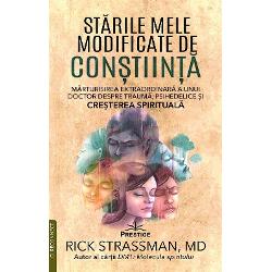 Un memoriu remarcabil al unui explorator al constiintei iesit din orice tipar Strassman prin descrierea propriei evolutii de la o stare modificata de constiinta la alta a scris relatari oneste si candide despre propriile sale calatorii interioare O alaturare unica de povesti menite a pune in lumina ceea ce a devenit viata sa extraordinara-- JAMES FADIMAN Prof Dr autor al cartii Ghidul Exploratorului PsihedelicPentru cei dintre noi care cautam o cale spre a ne 