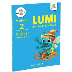 Lumi &icirc;n clasa preg&259;titoare modulul 2 extinde studiul numerelor p&acirc;n&259; la 10 &537;i introduce adunarea &537;i sc&259;derea cu 1 formele &537;i corpurile geometriceCopilul &icirc;nva&539;&259; despre st&259;rile de agregare &537;i circuitul apei fenomenele naturii &537;i adaptarea vestimenta&539;iei la vreme De asemenea exerseaz&259; citirea &537;i scrierea literelor ordonarea &icirc;nt&acirc;mpl&259;rilor formele de singular &537;i plural 