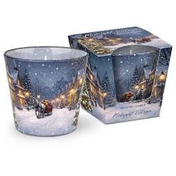 Descoper&259; magia serilor de iarn&259; cu lum&acirc;narea parfumat&259; Midnight Village de la Bartek Candles Cu un parfum fructat dulce &537;i reconfortant aceast&259; lum&acirc;nare aduce &icirc;n casa ta atmosfera fermec&259;toare a s&259;rb&259;torilor de iarn&259;Compozi&539;ia olfactiv&259; &icirc;mbin&259; prospe&539;imea merelor suculente &537;i a coac&259;zelor negre cu 