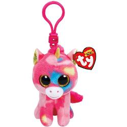 Jucarie de plus TY Beanie Boos - FANTASIA unicorn multicolor 85 cm TY36619