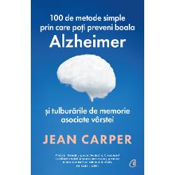 Dup&259; ce a descoperit c&259; este purt&259;toarea genei care o face susceptibil&259; de a dezvolta boala Alzheimer renumita autoare de bestsellere Jean Carper s-a hot&259;r&226;t s&259; g&259;seasc&259; toate dovezile &537;tiin&539;ifice &238;n sprijinul evit&259;rii acestei boli care face ravagii &238;n &238;ntreaga lume A&537;a a ajuns la 100 de modalit&259;&539;i extrem de simple testate de speciali&537;ti reputa&539;i prin care putem &238;ncetini procesul 
