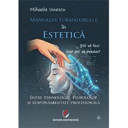 Aceast&259; carte este rodul a 16 ani de practic&259; &icirc;n sala de curs - al &icirc;ntreb&259;rilor pe care mi le-am pus dup&259; fiecare sesiune al cursantelor care m-au surprins al momentelor &icirc;n care am &icirc;n&539;eles c&259; a preda bine nu este acela&537;i lucru cu a &537;ti bineManualul Formatorului &icirc;n Estetic&259; este pentru trainerii care &537;tiu c&259; tehnica se pred&259; dar 