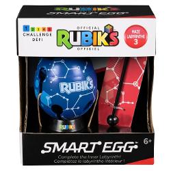 Oul Rubik Inteligent este un joc de logica tip labirint 3D care pune la incercare concentrarea rabdarea si coordonarea Fiecare contine un traseu interior complex iar obiectivul este sa ghidezi tija metalica prin labirint de la intrare pana la iesire fara sa iesi din traseu Nivelurile de dificultate diferite si sunt marcate pe ambalaj astfel incat jucatorii pot alege provocarea potrivita sau pot colecta mai multe variante pentru un grad crescut de complexitate Designul este compact si 