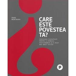 Care este povestea ta se adreseaza liderilor celor care vor sa faca diferenta sa construiasca sa creeze sa invete sa impartaseasca si sa inspire sa-si ofere lor insisi si altora darul puternic al povestii Aceasta carte ii ajuta pe lideri sa-si imbunatateasca performanta regandindu-si &nbsp;comunicarea de zi cu zi Invatand cum sa foloseasca povestile potrivite la momentul potrivit &ndash; atat povesti de succes cat si povesti despre esecuri &ndash; Craig iti va arata cum sa creezi 
