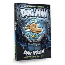 Howl with laughter with the FIRST book in the hilarious full-colour illustrated series Dog Man from the globally bestselling creator of Captain Underpants Now with a shiny foil cover to celebrate the ten year anniversary George and Harold the co-stars of the enormously popular Captain Underpants series are in big trouble again George and Harold have created a new breed of justice -- one that is part dog part man and ALL HERO With the head of a dog and the body of a human this 