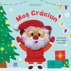 Mos Craciun prinde viata chiar in paginile cartii Cu o marioneta pentru deget versuri ritmate si ilustratii colorate cei mici pot lua parte la pregatirile pentru Craciun si pot transforma lectura intr-un joc plin de veselieMos Craciun se trezeste bucuros se apropie Craciunul si are multe de pregatit Impreuna cu spiridusii citeste dorintele copiilor alege cadourile potrivite si le impacheteaza cu funde stralucitoare Apoi incarca sania pregateste renii si porneste la drum pentru 
