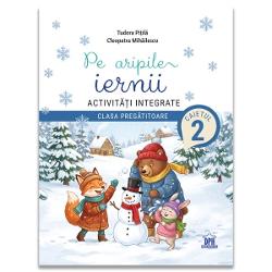 O nou&259; etap&259; din parcursul clasei preg&259;titoare &icirc;n care copiii &icirc;nva&539;&259; &537;i exerseaz&259; prin activit&259;&539;i integrate construite &icirc;n jurul unor teme apropiate universului lorPe aripile iernii este al doilea caiet din seria Activit&259;&539;i integrate pentru clasa preg&259;titoare conceput pentru continuarea fireasc&259; a &icirc;nv&259;&539;&259;rii pe parcursul anului &537;colar Activit&259;&539;ile 