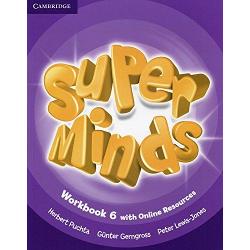 Super Minds is a seven-level course for young learners Written by a highly experienced author team Super Minds enhances your students thinking skills improving their memory along with their language skills This Level 6 Workbook includes activities to develop language creatively fascinating cross-curricular sections and lively stories that explore social values For each Students Book page this Workbook features a page of activities Students also have access to an online platform with 