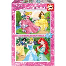 Puzzle Educa Disney Princesses 2 in 1 2x20 piese