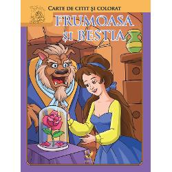          Frumoasa &537;i Bestia este o carte de citit &537;i colorat adresat&259; copiilor mici &537;i pre&537;colarilor&nbsp;      