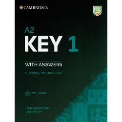 Authentic examination papers from Cambridge Assessment English provide perfect practice because they are EXACTLY like the real examInside A2 Key for the revised 2020 exam youll find four complete examination papers from Cambridge Assessment English Be confident on exam day by working through each part of the exam and scoring system so you can familiarise yourself with the format and practise your exam technique The book contains transcripts sample Writing answers scripts for 