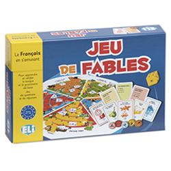 PrésentationJeu de fables est un support didactique utile et amusant qui propose l’adaptation de 5 fables très connues pour renforcer l’apprentissage du lexique et de la grammaire de base du français Objectifs linguistiquesCe jeu permet aux jeunes apprenants de mémoriser les contenus imaginaires de fables adaptées et d’apprendre ou de 