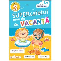 Avizat MEN prin Ordinul&nbsp;nr 5318 din 21112019A venit vacan&355;a Cei mici vor avea timp s&259; se bucure de soare de plimb&259;ri cu bicicleta de jocuri pe calculator de excursii la mare sau la munte &Icirc;n c&259;l&259;toriile lor nu vor uita &icirc;ns&259; de acest SUPERcaiet care &icirc;i va purta &icirc;n lumea literelor &351;i a cifrelor aduc&acirc;ndu-le aminte ce au &icirc;nv&259;&355;at &icirc;n timpul anului 