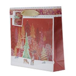 In perioada Craciunului adoram sa daruim cadouri celor dragi iar noi venim in ajutorul tau cu cel mai rapid si mai elegant mod de a impacheta pungile festive pentru cadouDimensiuni 21X6X21