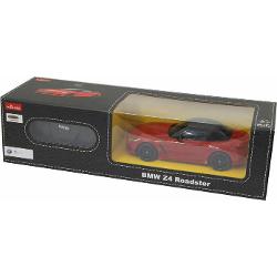 Copilul dumneavoastra se poate juca in voie cu masina cu telecomanda BMW Z4 scara 1 la 24 oferita de brandul international Rastar Nicio cursa nu este imposibil de castigat cu acesta masinuta replica oficiala cu licenta a modelului original construita cu mare atentie la detalii Masinuta are proportiile ideale pentru momente pline de distractie si amuzament avand dimensiunile in centimetri dupa cum urmeaza  1899252Masinuta functioneaza pe frecventa de 24GAlimentarea se face astfel  