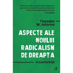 La fel ca la finalul anilor 1960 c&226;nd Adorno sus&539;inea prelegerea despre rena&537;terea extremismului de dreapta Europa se confrunt&259; de aproape un deceniu cu un nou av&226;nt al aceluia&537;i tip de discurs politic pe care Adorno &238;l considera un real pericol la adresa democra&539;iei La fel ca atunci rena&537;terea mi&537;c&259;rilor extremiste &537;i succesul de care s-au bucurat ori se bucur&259; &238;n unele dintre statele occidentale se datoreaz&259; 