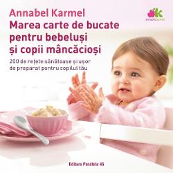 O carte de bucate pentru bebelu&537;i devenit&259;o lucrare clasic&259; a genuluiÎnc&259; de la prima edi&355;ie publicat&259; în 1991 acest ghid esen&355;ial pentru hr&259;nirea bebelu&537;ilor &537;i a copiilor de vârste mici &537;i-a câ&537;tigat statutul de clasic al genului Recoman­d&259;rile reac&355;iile pozitive chiar din partea bebelu&537;ilor &537;i recen­ziile excep&355;ionale 