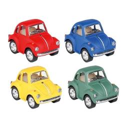 Masinuta VW clasic kafer 5 cm GOKI12303Important Pretul afisat este per bucata Nu se poate alege culoareamodelul se livreaza alaeatoriu in functie de stoc
