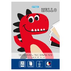 Set 10 de cartoane A4 Stylex  greutate 350grm2 5 culori 46490