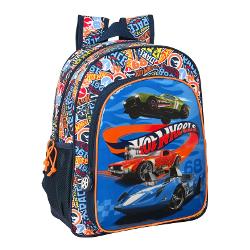 Rucsac Hot Wheels pentru scoala 38 cmGhiozdanul pentru baieti&nbsp;Hot Wheels&nbsp;este ideal pentru scoala clasele 1-4 dar si pentru micile plimbari in parc sau calatorii Vrei ca micutul tau sa fie in pas cu moda Rucsacul pentru baieti&nbsp;Hot Wheels&nbsp;il va ajuta sa ia cu el tot ce are nevoie indiferent unde il poarta sa fie remarcatRucsacul Hot Wheels pentru scoala 38 cm&nbsp;are un compartiment 
