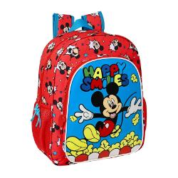 Rucsac scoala 38 cm Mickey MouseGhiozdanul pentru baieti&nbsp;Mickey Mouse&nbsp;este ideal pentru scoala clasele 1-4 dar si pentru micile plimbari in parc sau calatorii Vrei ca micutul tau sa fie in pas cu moda Rucsacul pentru baieti&nbsp;Mickey Mouse&nbsp;il va ajuta sa ia cu el tot ce are nevoie indiferent unde il poarta sa fie remarcatRucsacul Mickey Mouse pentru scoala 38 cm&nbsp;are un compartiment 