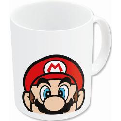 Cana eleganta Super Mario Bros din ceramica ideala pentru micul dejun Decorata cu modele subtile si originale bazate pe unele dintre cele mai cunoscute personaje din lumea jocurilor videoDimensiuni96x96x9 cmGreutate 346gMaterial ceramica