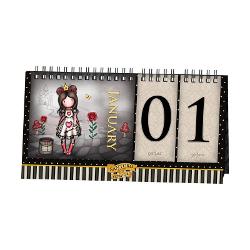 Calendar de masa perpetuum Gorjuss Finding My WayNu intarzia la nici o intalnire importanta Acest calendar perpetuum Gorjuss Finding My Way poate fi folosit an de an pur si simplu rasturnati cardurile pentru a selecta data si luna necesareBucurati-va de o multitudine de imagini cu frumoasele fetite Santoro Gorjuss