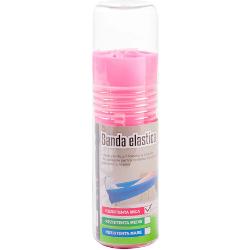 Banda elastica Maxtar Roz 120x15x003 cmCaracteristiciBanda elastica de rezistenta mica;Ideala pentru a fi folosita la incalzire;Se foloseste pentru tonifierea muschilor bratelor picioarelor si feselor;Material TPE termoplastic elastic;Dimensiune 120 x 15 x 003 cm