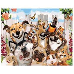 Tablou pe numere te poate scufunda partial in lumea fanteziilor tale si iti ofera posibilitatea de a patrunde mai mult in lumea artei de a petrece placut si productiv timpul liber De asemenea rezultatul muncii poate sa se transforme in decor pentru casa sau o ideie minunata de cadou&nbsp; &nbsp;Ce contine setul de pictura pe numereUn desen contur cu indicarea numarului culorii 4050cm Fiecare celula de contur a imaginii este numerotata si corespunde unei cutii 