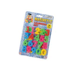 Setul contine 36 de cifre magnetice ambalate intr-un blister Cifrele pot fi lipite atat pe tabla cat si pe frigider Este o alternativa excelenta la invatare pentru cei mai tineri Puteti crea multe activitati matematice dintr-un set atat de mare