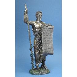 Statueta polystone hippocrate 34 5cm wu76078