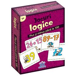 Plus &351;i minus p&226;n&259; la 100Un joc superdistractivPlus sau minus C&259;rui exerci&355;iu &238;i corespunde rezultatulCalcule cu numere p&226;n&259; la 100Cre&351;te concentrarea &351;i capacitatea de memorareCon&355;ine 48 de jetoane