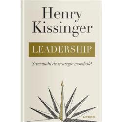 Henry Kissinger diplomat &537;i politician observ&259; strategiile a &537;ase figuri importante ale secolului XX &537;i prezint&259; o teorie unificat&259; a leadershipului &537;i a diploma&539;ieiÎn Leadership Kissinger analizeaz&259; strategiile de politic&259; de stat a &537;ase lideri mondiali emblematici Dup&259; al Doilea R&259;zboi Mondial Konrad Adenauer a adus Germania înfrânt&259; &537;i corupt&259; moral 