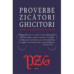 Antologia de proverbe zicatori si ghicitori explicate de prof Ilie Baranga este un instrument de lucru pentru copiii de gradinita si de scoala Textele sunt selectate din intelepciunea nationala si universala clasica si sunt organizate alfabeticVolumul contine un studiu introductiv semnat de istoricul culturii Lucian Pricop in care analizeaza algoritmul generativ al folclorului national iar referintele istorico-literare selectate ofera o perspectiva diacronica asupra 