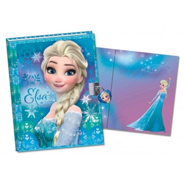 Magia iernii se mentine prin acest jurnal special Frozen 3D cu lacatel in forma de inimioara Ana si Elsa Creeaza farmecul Disney prin povestile asternute in cele 124 pagini veline ale acestui frumos jurnalMaterial cartonDimensiuni 18x22x1 cm