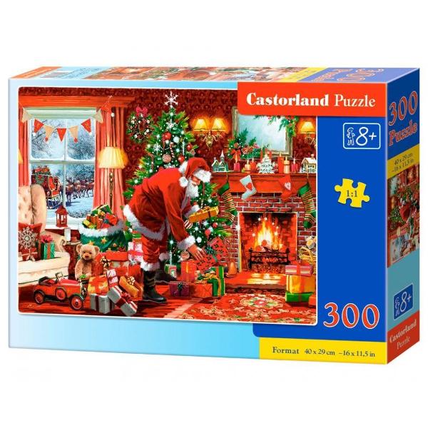 Puzzle de 300 de piese cu Santas special delivery Dimensiuni cutie 325×225×5cm Dimensiune puzzle 40×29cm Pentru cei cu varste de peste 8 ani