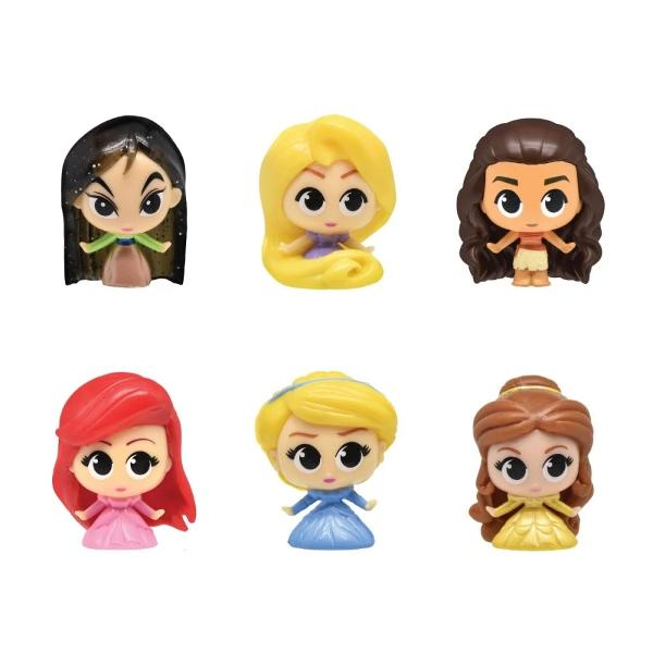 Mash’ems revine cu un nou val de prieteni care creeaza dependenta cu indragitele Printese Disney Aceste mici mash’ems adorabile se potrivesc perfect in palma ta si sunt super distractiveExista 6 mini figurine printese de colectionat inclusiv Belle Moana Cenusareasa si un personaj misterios ULTRA-RAR Colectioneaza-le pe toate pentru distractie nesfarsitaPachetul contine - 1x figurinaDimensiune articol 