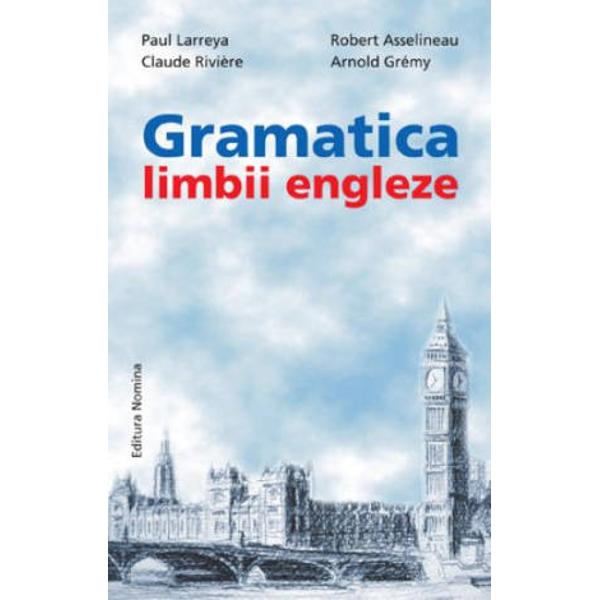 Volumul ofera celor interesati problemele specifice limbii engleze clar explicate exemple pentru intelegerea situatiilor specifice numeroase tabele de sinteza&131; ISBN  978-606-535-468-5 Autor  Paul Larreya Pagini  208