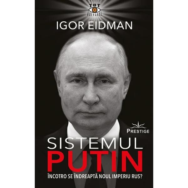  Igor Eidman nu este doar un sociolog academic serios ci si un publicist de exceptie motiv pentru care cartea sa ofera o combinatie rara de analiza bine fundamentata a ceea ce se intampla in Rusia si o prezentare captivanta El este unul dintre putinii autori rusi care inca de la inceput au deslusit fara cusur esenta regimului lui Putin De asemenea acest «diagnostic» corect i-a permis lui Eidman sa prognozeze exact «cursul bolii» evolutia spre o adevarata 